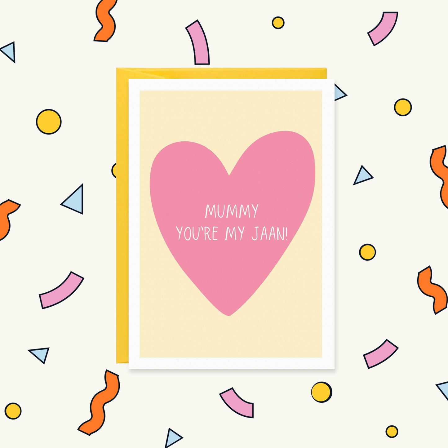Mummy You’re My Jaan Sweet Punjabi Mother’s Day Card | FOR MUM MOTHER'S DAY Greeting Card