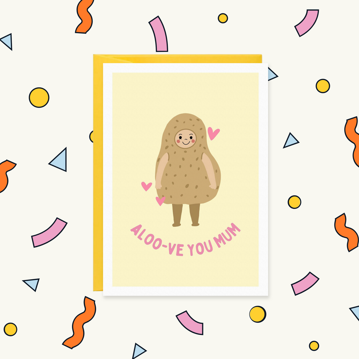 Aloove You Mum! Funny Mother’s Day or Thank You Card | FOR MUM MOTHER'S DAY Greeting Card