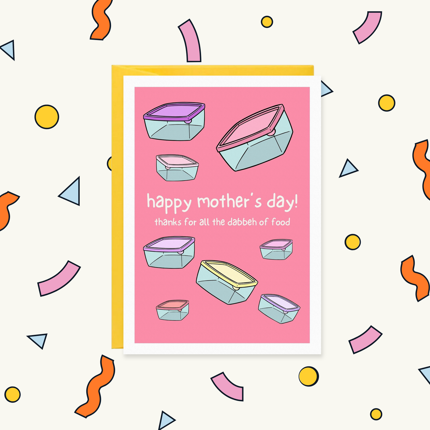 Thank You for All the Dabbhe Mother’s Day or Uni Mum Card | FOR MUM MOTHER'S DAY Greeting Card