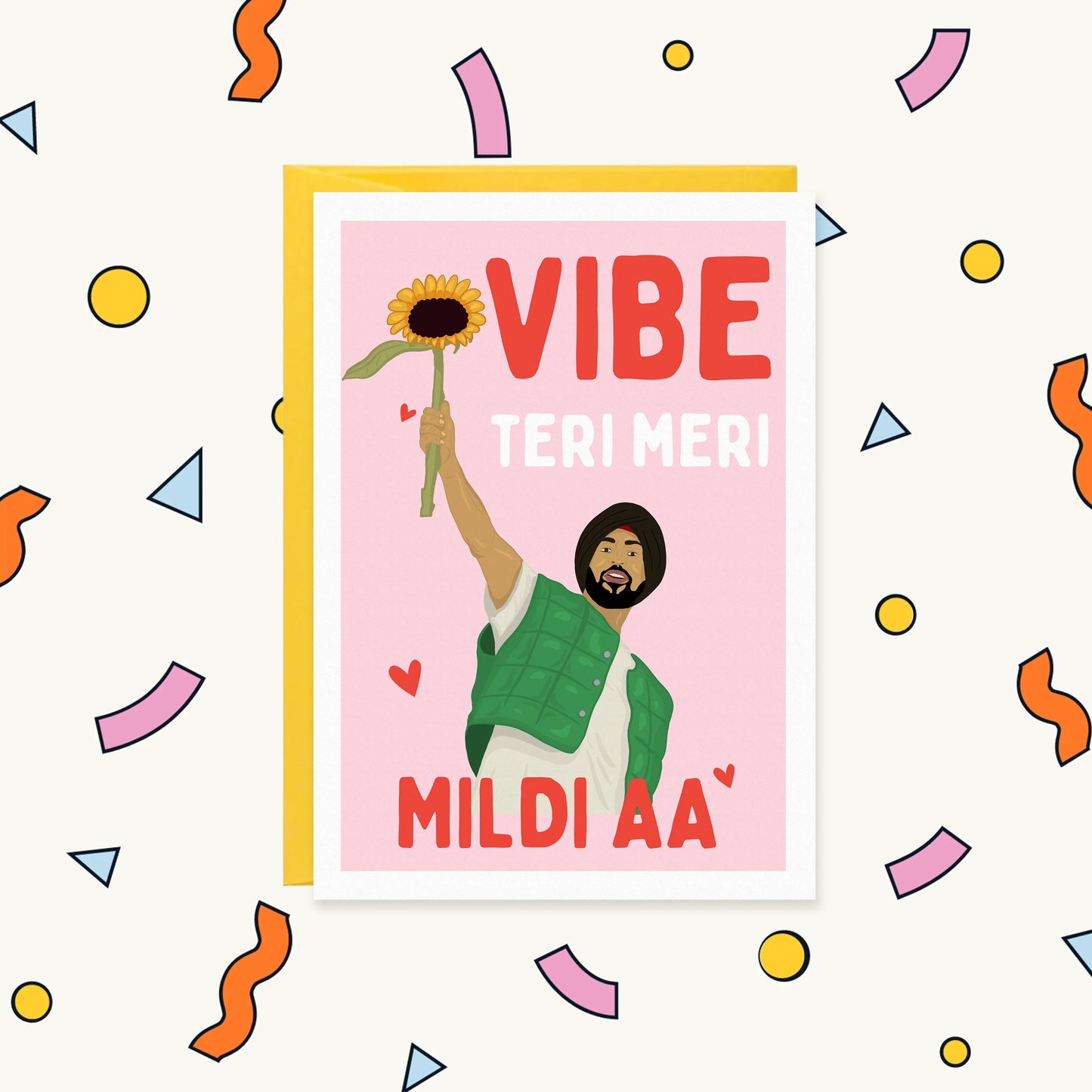 Diljit Dosanjh For the Ultimate Punjabi Fan | BIRTHDAY FOR HER Greeting Card