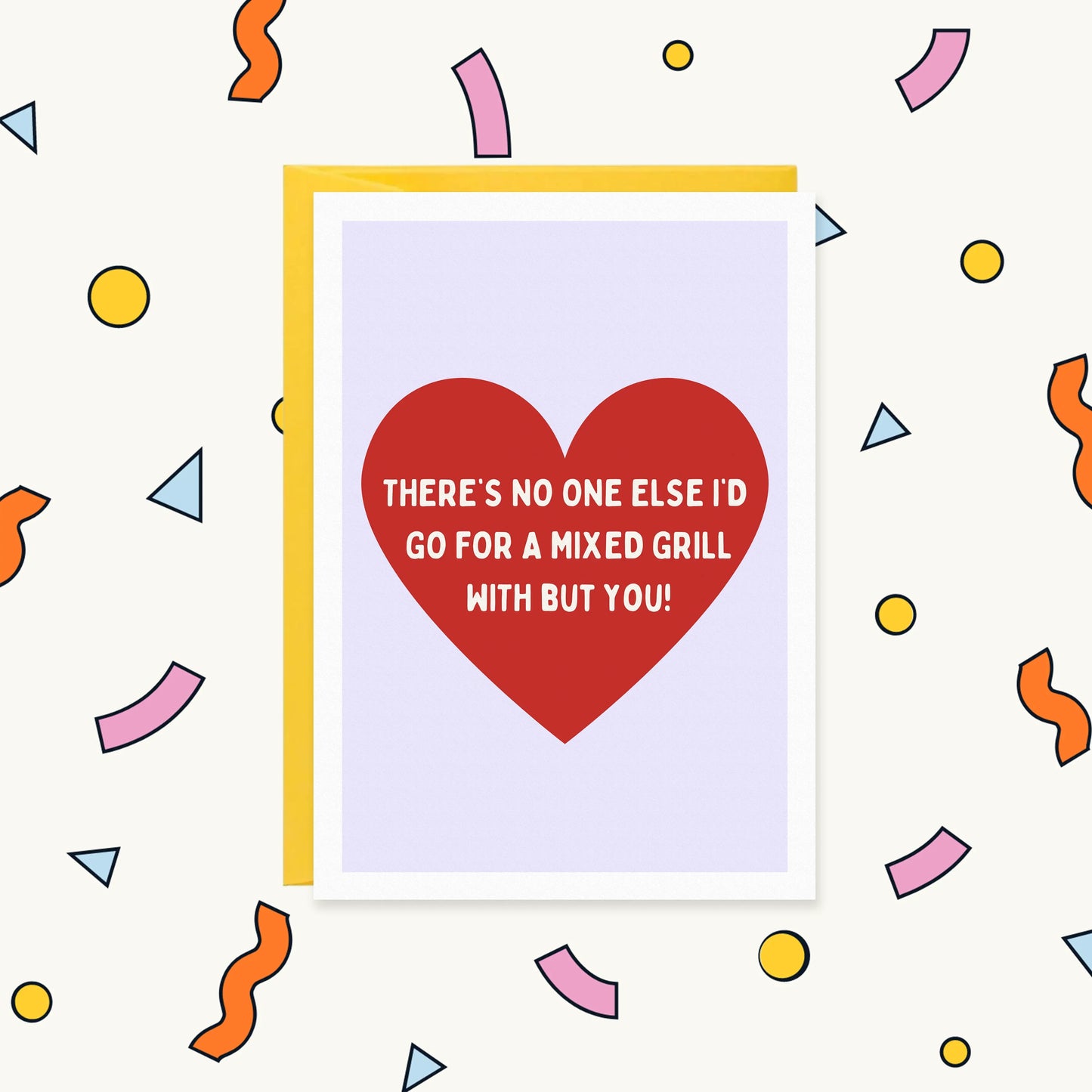 Mixed Grill Funny Punjabi Banter Card | FOR HIM FOR HER Greeting Card