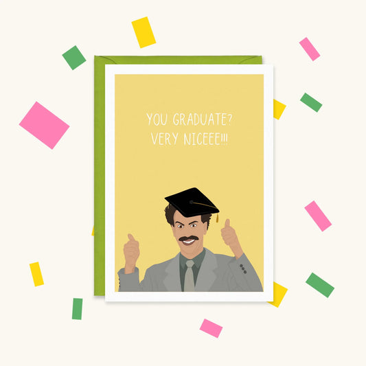 Borat Graduation – Happy Cacti