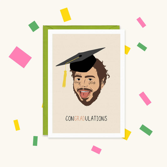 Post Malone Graduation – Happy Cacti