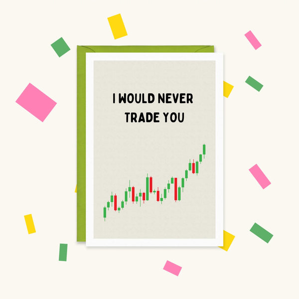 No Trading You – Happy Cacti Greeting Card