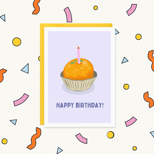 Laddoo Birthday Cute & Funny Punjabi Birthday Card | BIRTHDAY FOR HER Greeting Card
